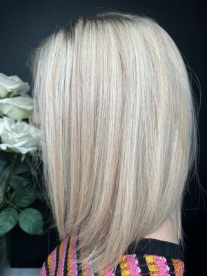 14” IVORY PREMIUM EUROPEAN WIG #2148