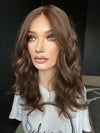 20" IVORY WAVY PREMIUM EUROPEAN WIG #2136
