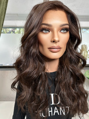 24" ALLURE WAVY PREMIUM EUROPEAN WIG #2176