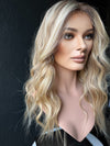 24” IVORY PREMIUM EUROPEAN WIG #2308