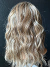 20" IVORY WAVY PREMIUM EUROPEAN WIG #2298