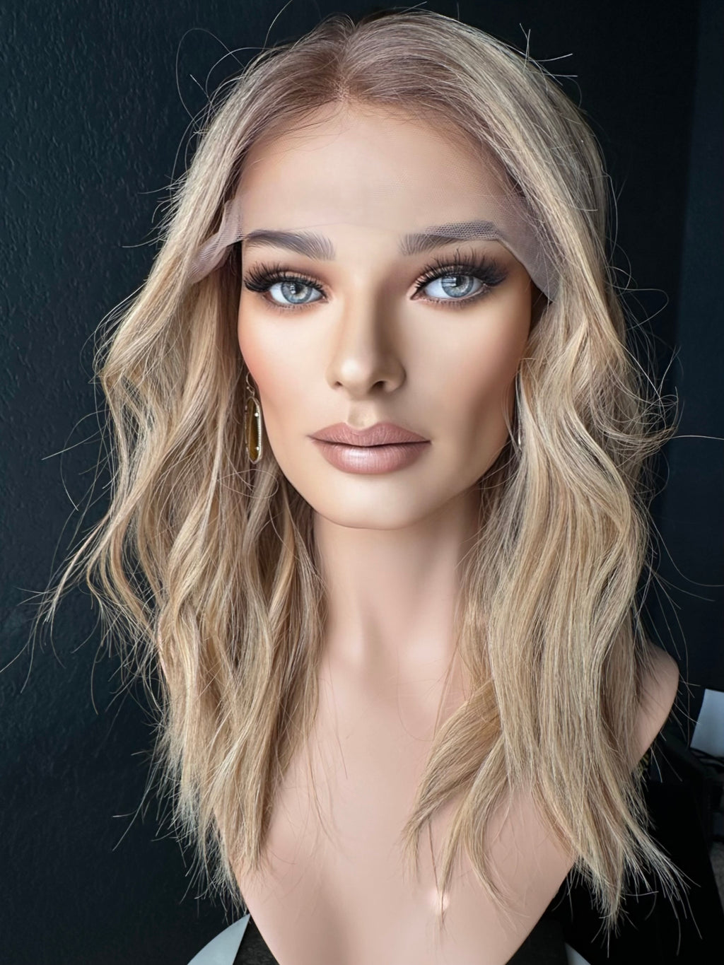 22” LACE TOP PREMIUM EUROPEAN WIG #2319
