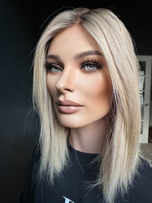 14” IVORY PREMIUM EUROPEAN WIG #2130