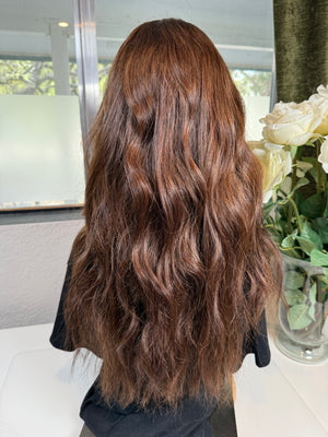 24" ELEGANCE WAVY PREMIUM EUROPEAN WIG #2193
