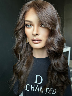 24” ELEGANCE PREMIUM EUROPEAN WIG #2284