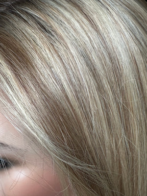 18" IVORY PREMIUM EUROPEAN WIG #2291