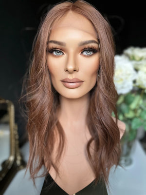 22” IVORY PREMIUM EUROPEAN WIG #2109