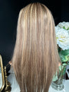 22” IVORY PREMIUM EUROPEAN WIG #2056