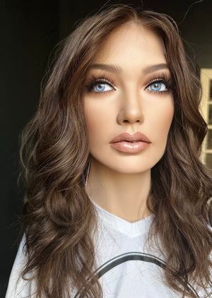 20" ELITE WAVY PREMIUM EUROPEAN WIG #2155