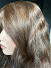 20" IVORY WAVY PREMIUM EUROPEAN WIG #2136