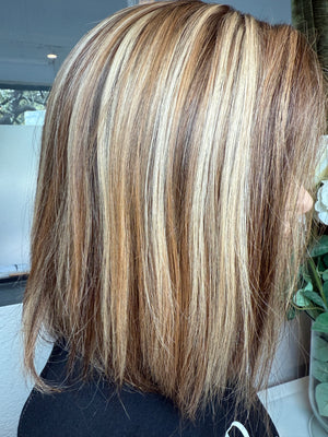 16” IVORY PREMIUM EUROPEAN WIG #2117