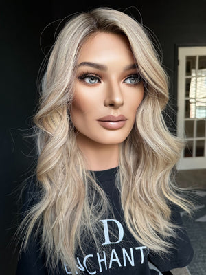 22” ELEGANCE PREMIUM EUROPEAN WIG #2204