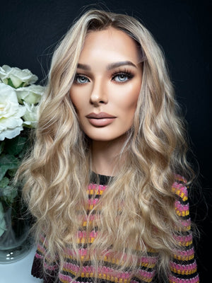 22” ELITE WAVY PREMIUM EUROPEAN WIG #2106