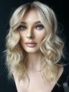 20” IVORY WAVY PREMIUM EUROPEAN WIG # 2301