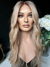 28” IVORY PREMIUM EUROPEAN WIG #2080