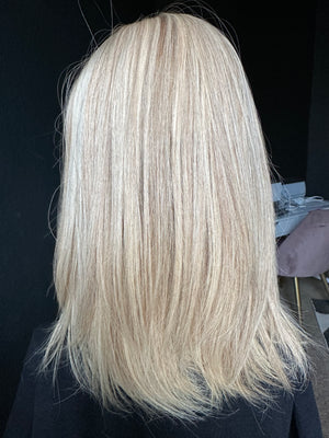 16” IVORY PREMIUM EUROPEAN WIG #2099