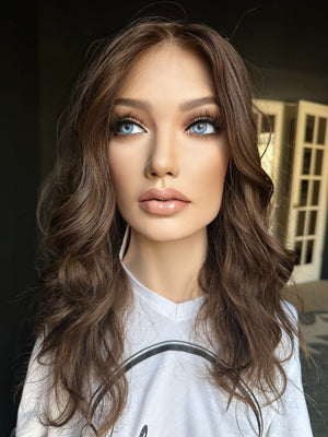 20" ELITE WAVY PREMIUM EUROPEAN WIG #2155