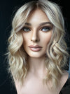 20” IVORY WAVY PREMIUM EUROPEAN WIG # 2301