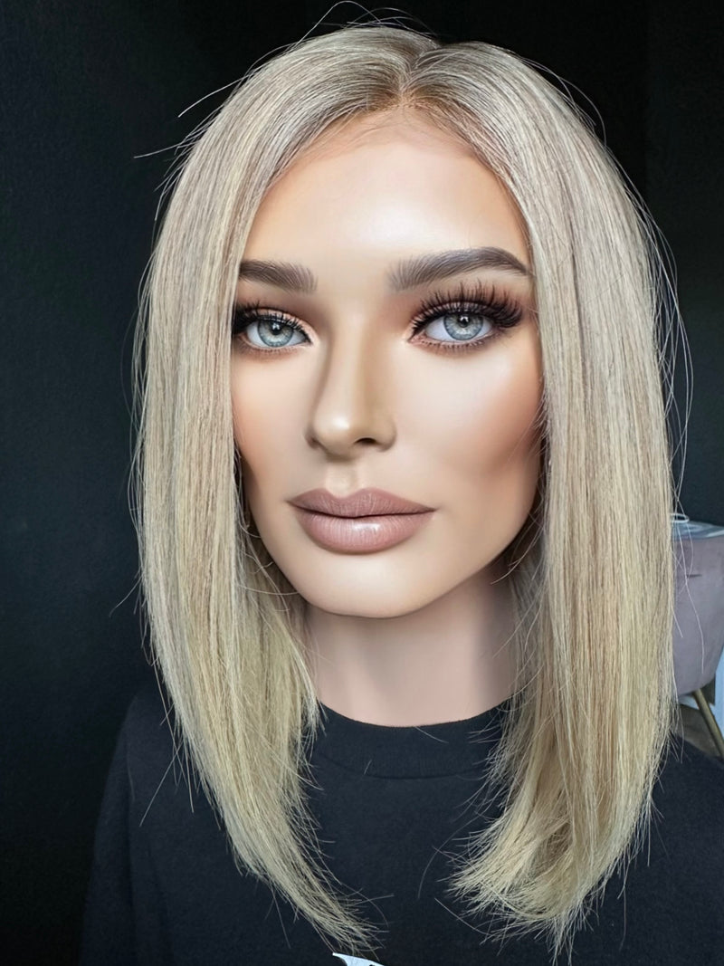16” ELEGANCE PREMIUM EUROPEAN WIG #2158 *SMALL MEDIUM*