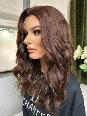 22" ELEGANCE WAVY PREMIUM EUROPEAN WIG #2187
