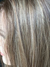 20" IVORY PREMIUM EUROPEAN WIG #2292