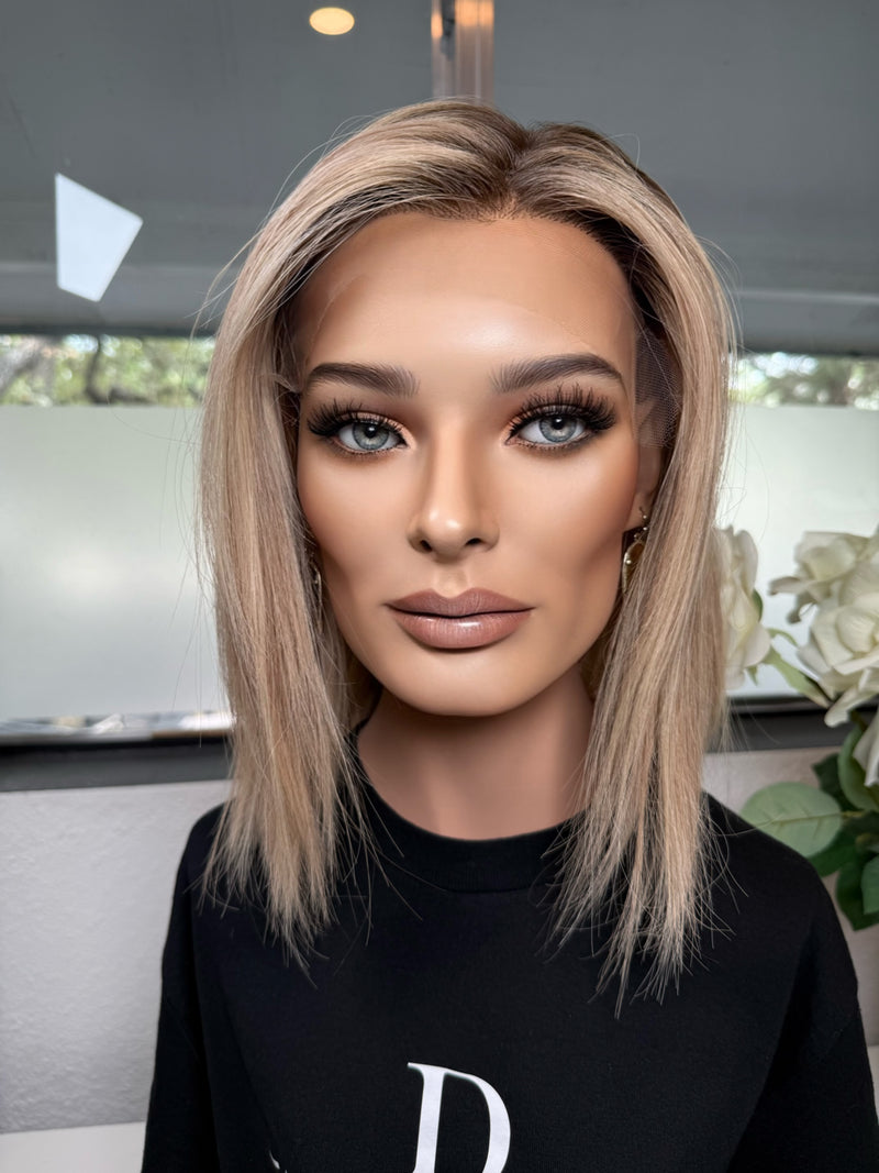 14” BOB IVORY PREMIUM EUROPEAN WIG #2100