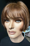 SHORT LAYERED WITH BANGS  PREMIUM EUROPEAN ALLURE WEFTED WIG #2170 *SMALL*