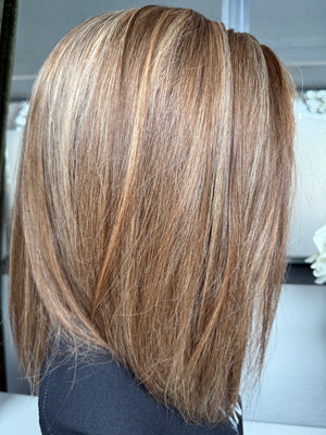 16” IVORY PREMIUM EUROPEAN WIG #2128