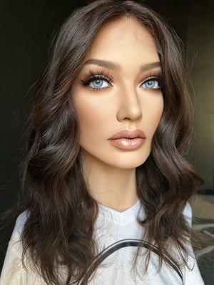 20” ELEGANCE WAVY PREMIUM EUROPEAN WIG #2179 *SMALL*