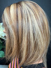 16” IVORY PREMIUM EUROPEAN WIG #2114