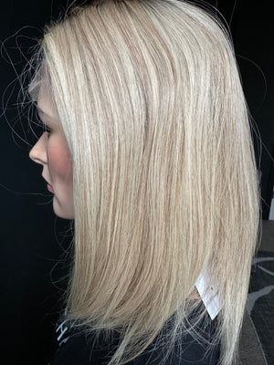 16” IVORY PREMIUM EUROPEAN WIG #2099