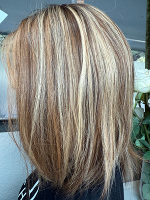16” IVORY PREMIUM EUROPEAN WIG #2117
