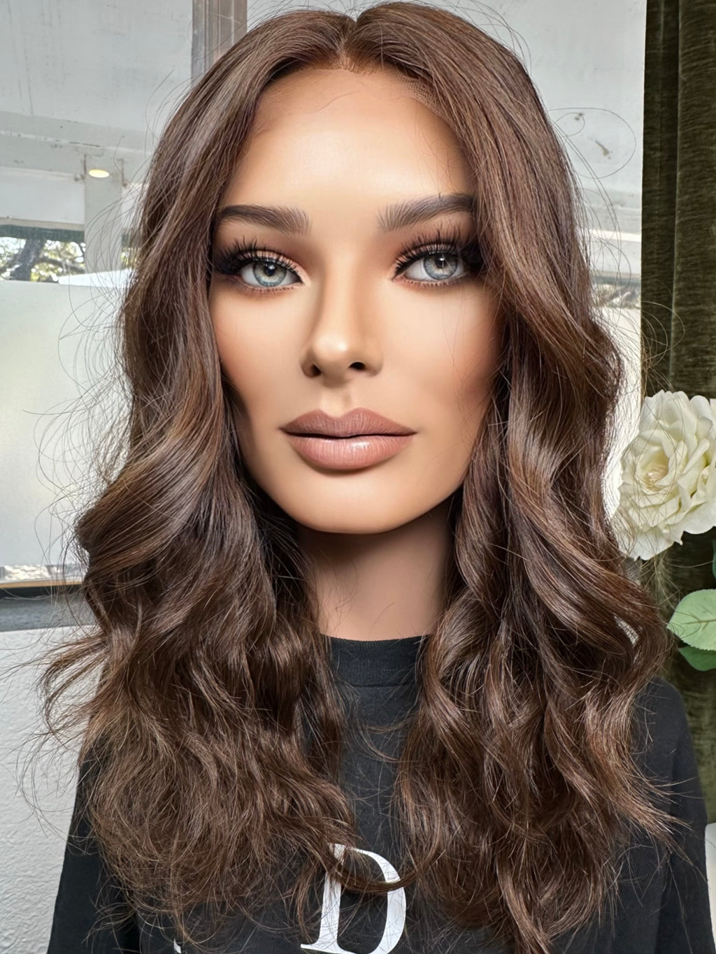 20" ELITE WAVY PREMIUM EUROPEAN WIG #2146