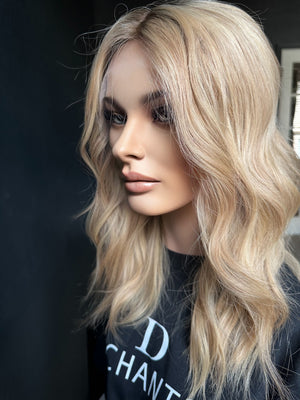 22” LACE TOP PREMIUM EUROPEAN WIG #2196