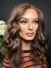 22" IVORY WAVY PREMIUM EUROPEAN WIG #2145