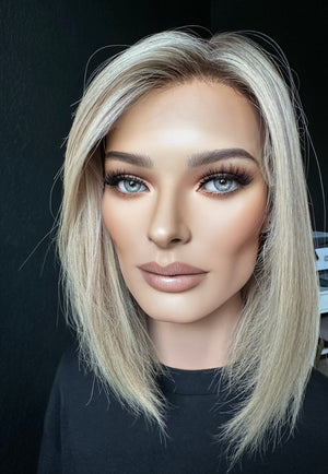 14” IVORY PREMIUM EUROPEAN WIG #2100