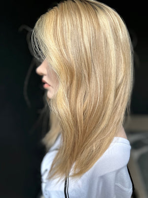 20" IVORY PREMIUM EUROPEAN WIG #2203