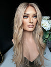 28” IVORY PREMIUM EUROPEAN WIG #2080