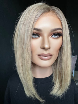 16” ELEGANCE PREMIUM EUROPEAN WIG #2158 *SMALL MEDIUM*