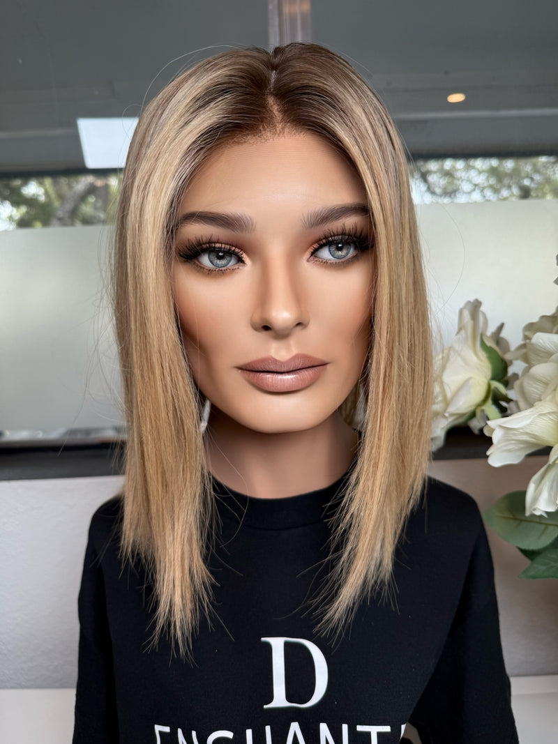 14” BOB IVORY PREMIUM EUROPEAN WIG #2160