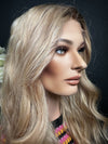 24” IVORY WAVY PREMIUM EUROPEAN WIG #2150