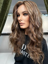 24" IVORY WAVY PREMIUM EUROPEAN WIG #2143
