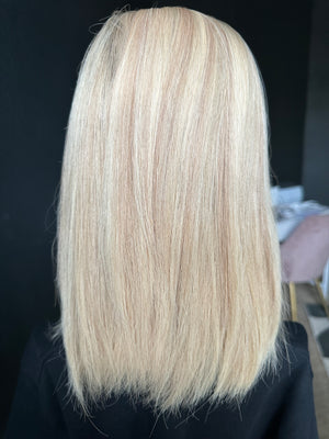 14” IVORY PREMIUM EUROPEAN WIG #2100