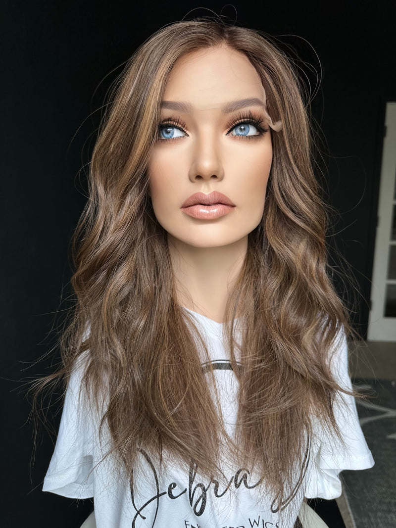 22” ELEGANCE PREMIUM EUROPEAN WIG #2103 *SMALL*