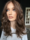 20" IVORY WAVY PREMIUM EUROPEAN WIG #2136