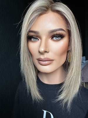 16” IVORY PREMIUM EUROPEAN WIG #2099