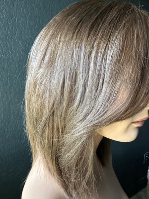 18" LACE TOP PREMIUM EUROPEAN WIG #2354