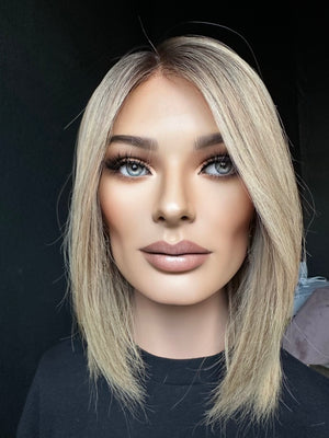 16” IVORY PREMIUM EUROPEAN WIG #2120