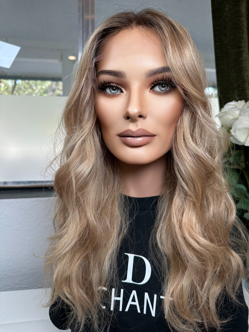 24” ALLURE WAVY PREMIUM EUROPEAN WIG #2035