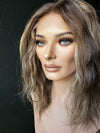 20" IVORY WAVY PREMIUM EUROPEAN WIG #2305